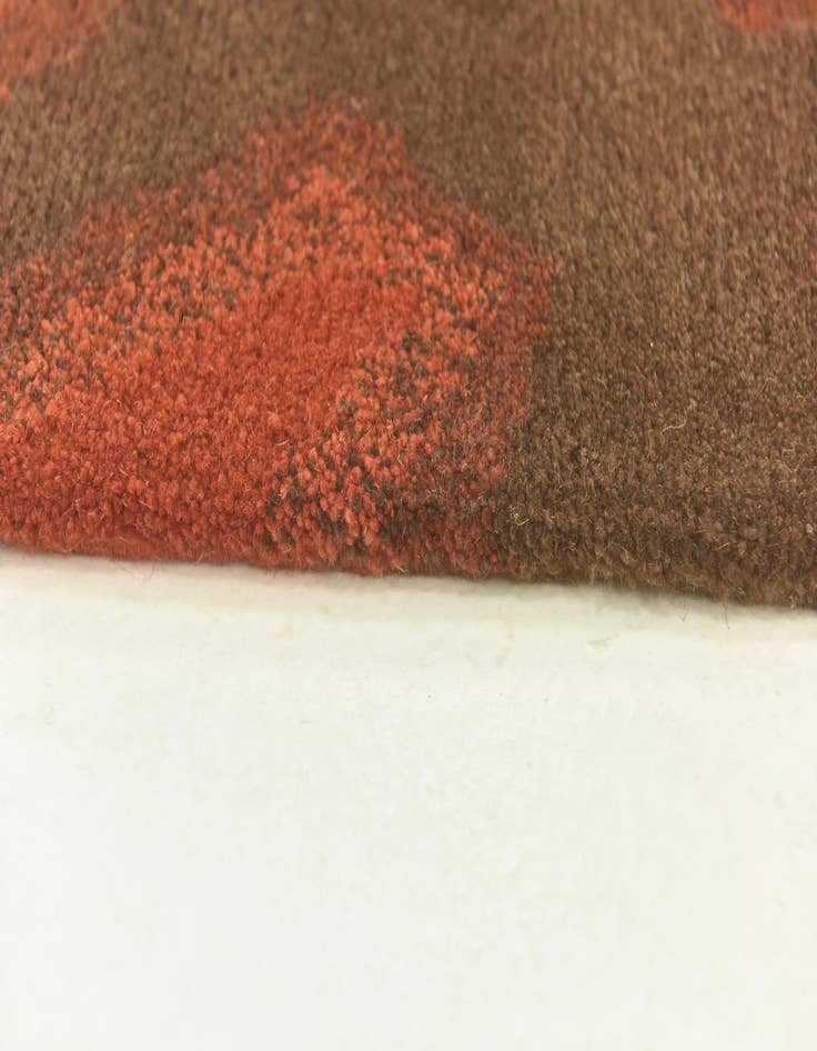 Detail image of  4' x 5' 10  Hand Knotted Nepal Wool Rug