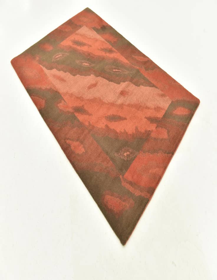 Detail image of  4' x 5' 10  Hand Knotted Nepal Wool Rug