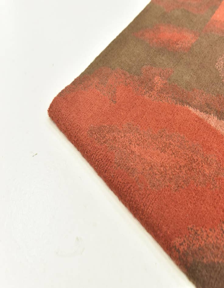 Detail image of  4' x 5' 10  Hand Knotted Nepal Wool Rug