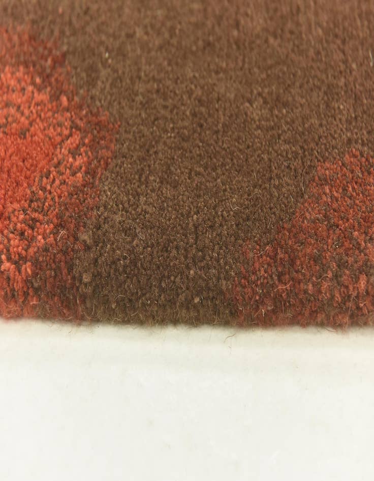 Detail image of  4' x 5' 10  Hand Knotted Nepal Wool Rug