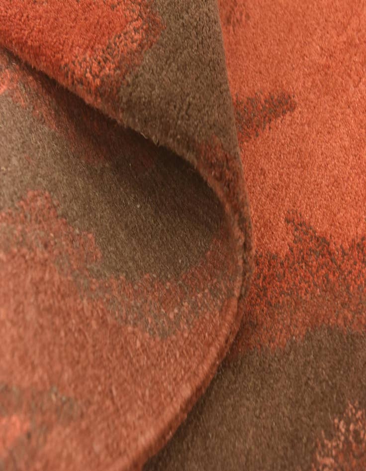 Detail image of  4' x 5' 10  Hand Knotted Nepal Wool Rug