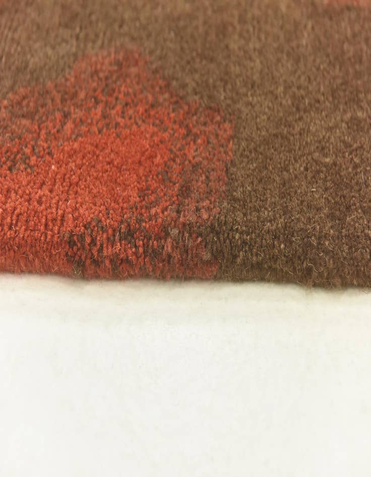 Detail image of  4' x 6'  Hand Knotted Nepal Wool Rug