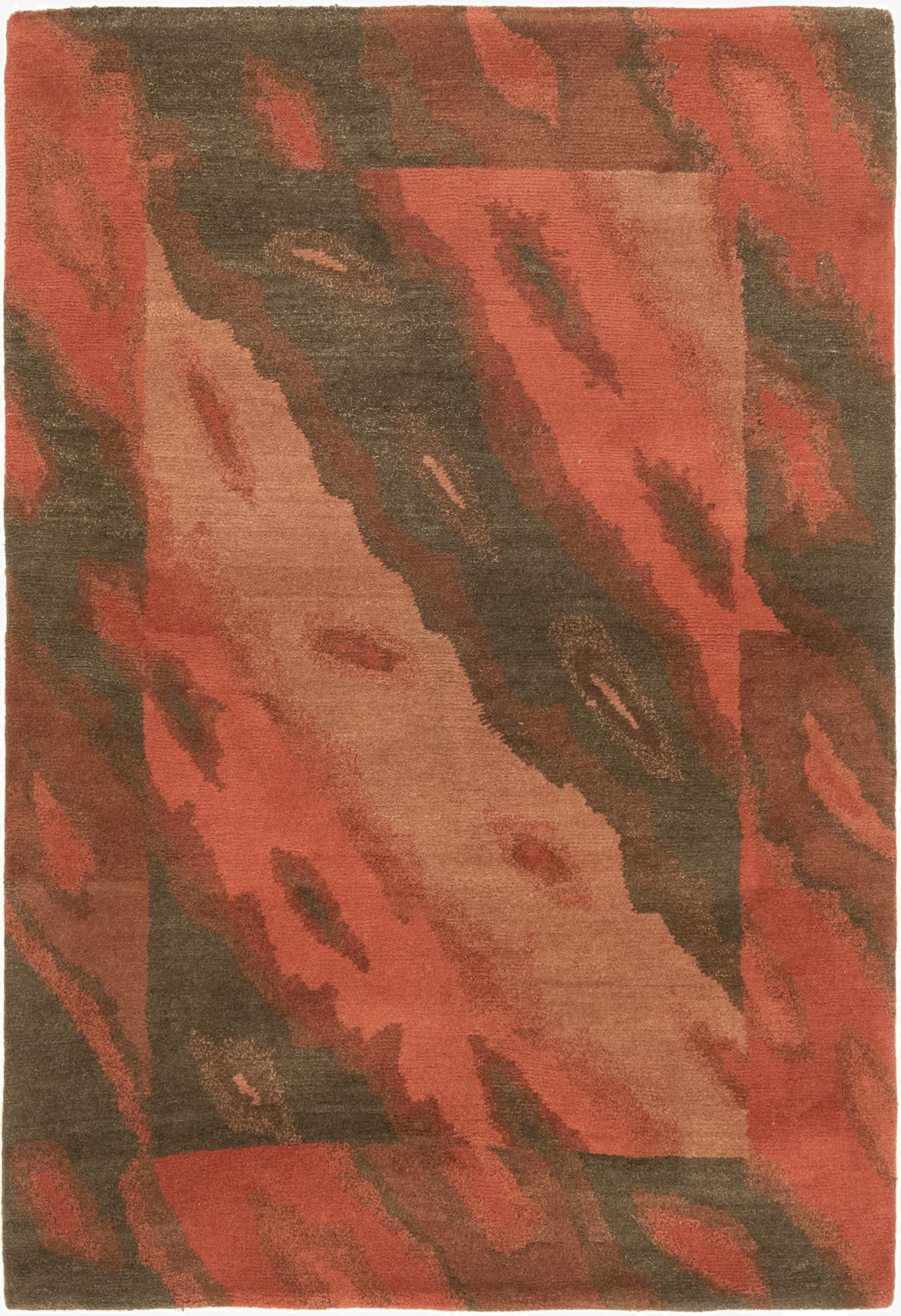  4' x 6'  Hand Knotted Nepal Wool Rug