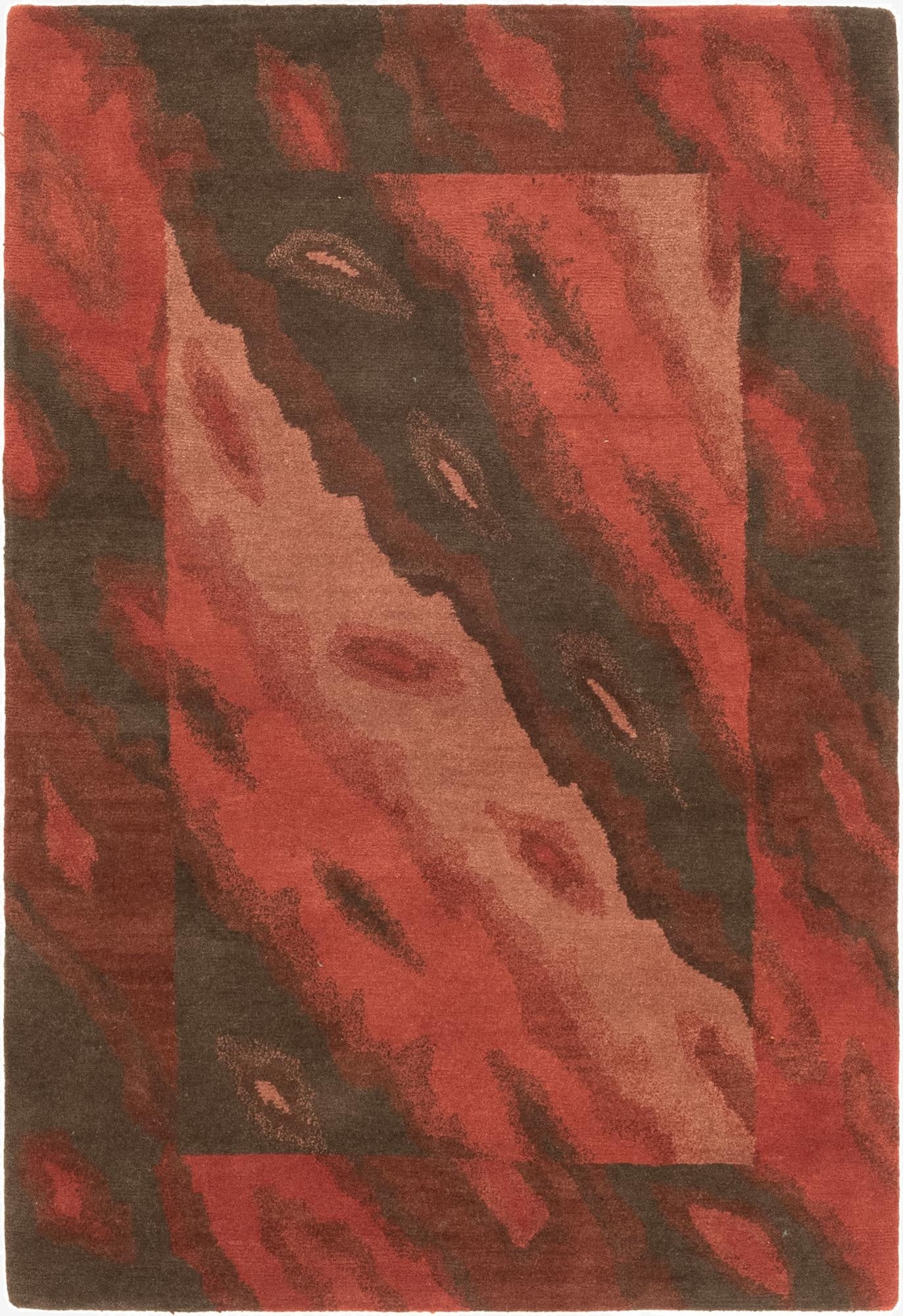  4' x 6'  Hand Knotted Nepal Wool Rug