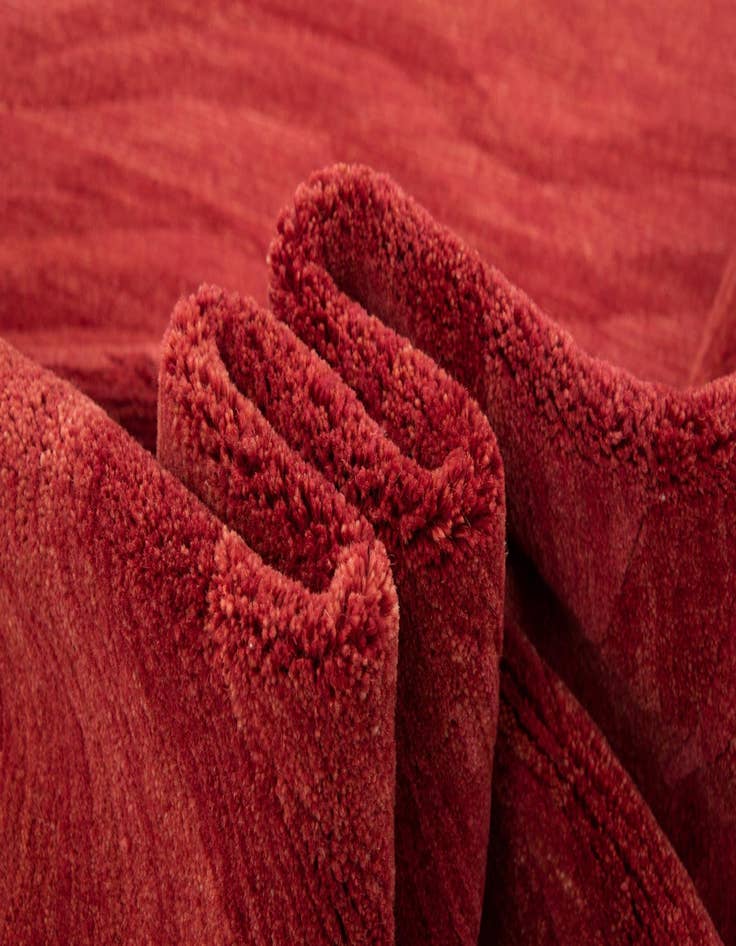 Detail image of  4' 3 x 6' 1  Hand Knotted Odegard Rug