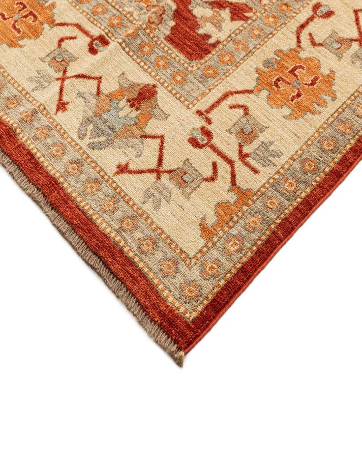 Detail image of  8' 2 x 11' 1  Hand Knotted Oushak Rug