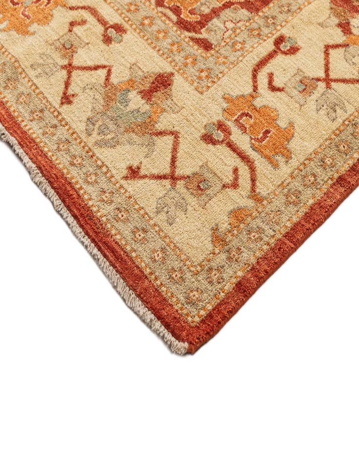 Detail image of  7' 10 x 10'  Hand Knotted Oushak Rug