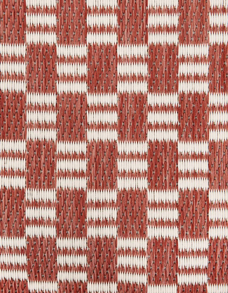Detail image of 5' 3 x 7' 7 Washable Modern Indoor / Outdoor Rug