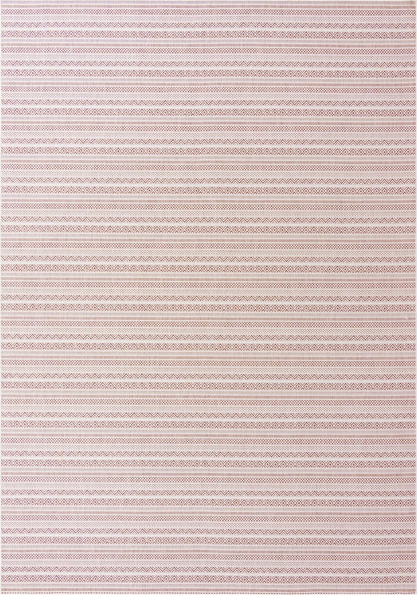  10' x 14'  Washable Ribbon Indoor / Outdoor Rug