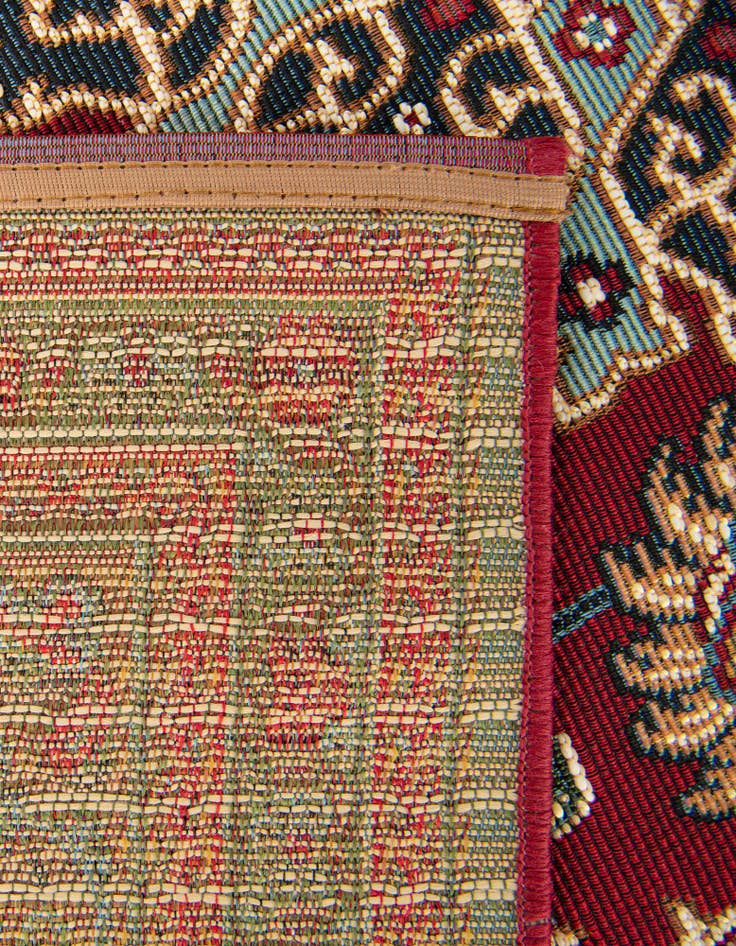 Detail image of  7' 10 x 10'  Washable Traditional Indoor / Outdoor Rug