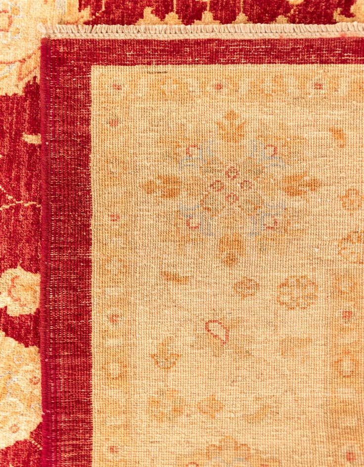 Detail image of  6' 8 x 9' 6 Peshawar Ziegler Wool Rug