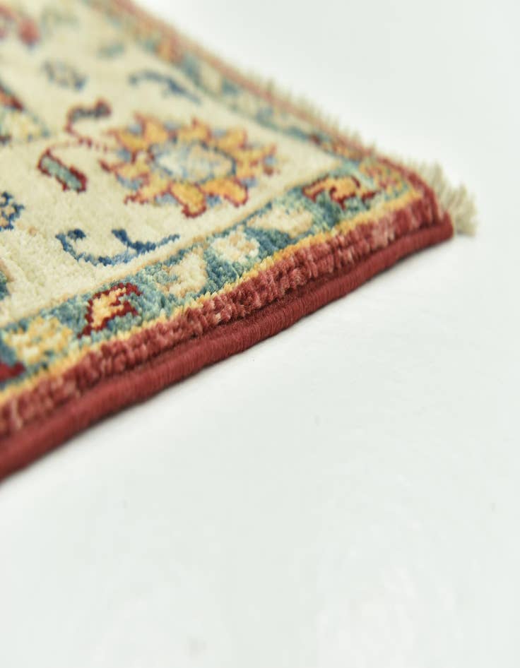 Detail image of  2' 8 x 3' 11  Hand Knotted Peshawar Ziegler Rug