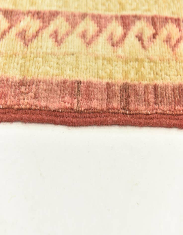 Detail image of  6' 9 x 9' 3  Hand Knotted Peshawar Ziegler Rug