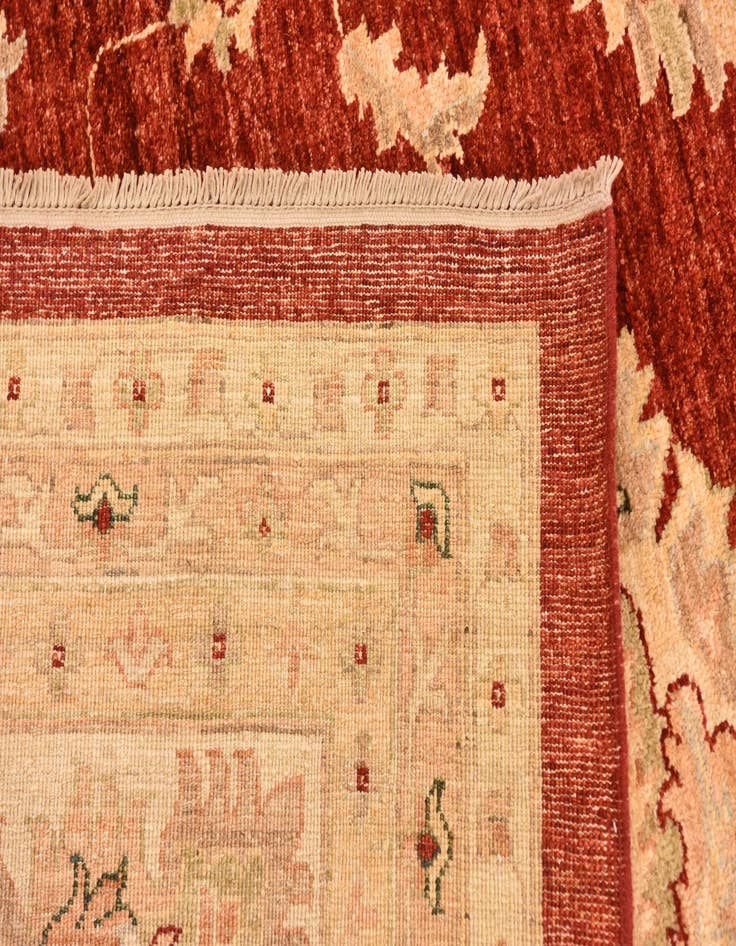 Detail image of  13' x 17' 7  Hand Knotted Peshawar Ziegler Rug