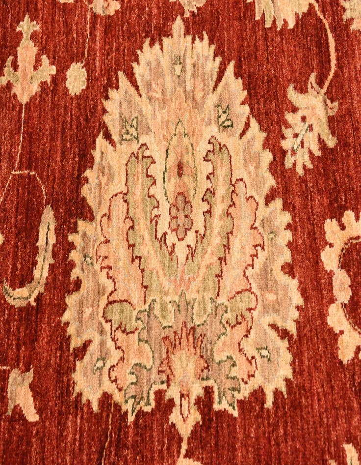 Detail image of  13' x 17' 7  Hand Knotted Peshawar Ziegler Rug