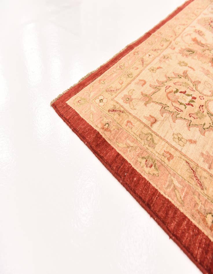 Detail image of  13' 1 x 17' 8  Hand Knotted Peshawar Ziegler Rug