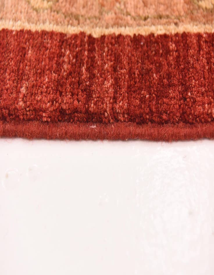 Detail image of  13' 1 x 17' 8  Hand Knotted Peshawar Ziegler Rug