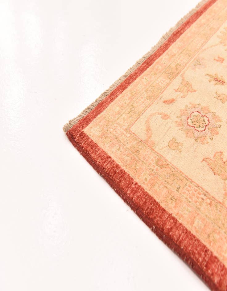 Detail image of  9' 10 x 13' 1  Hand Knotted Peshawar Ziegler Rug