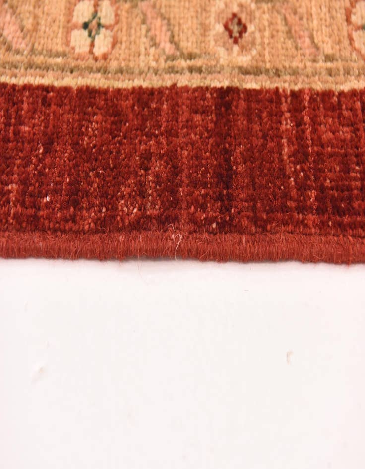 Detail image of  9' 11 x 12' 9  Hand Knotted Peshawar Ziegler Rug