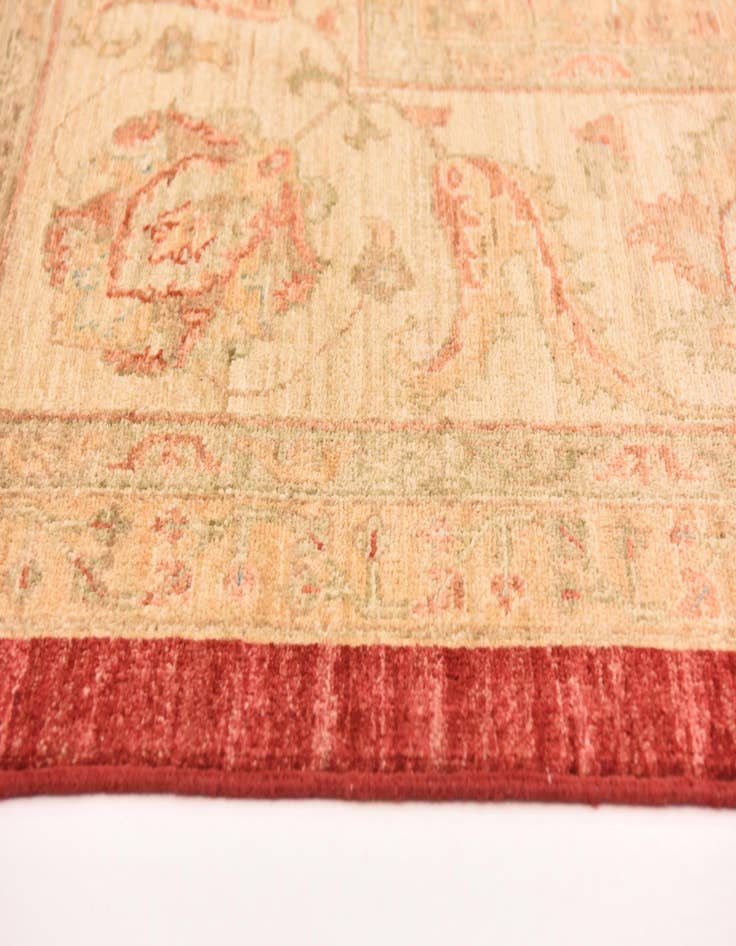 Detail image of  10' x 13'  Hand Knotted Peshawar Ziegler Rug