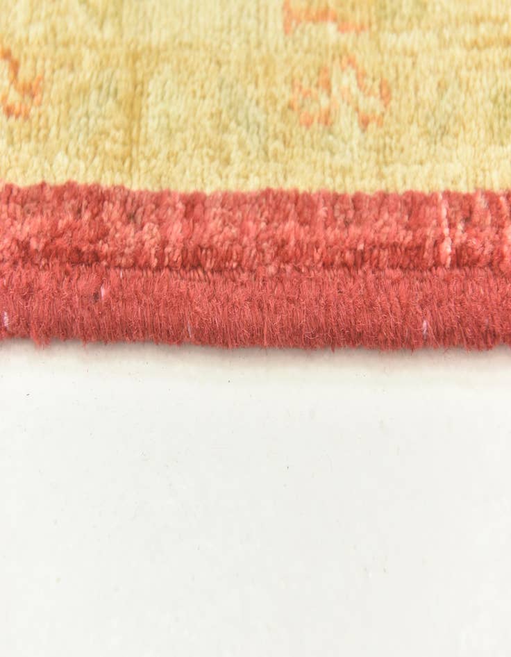 Detail image of  3' 4 x 5'  Hand Knotted Peshawar Ziegler Rug