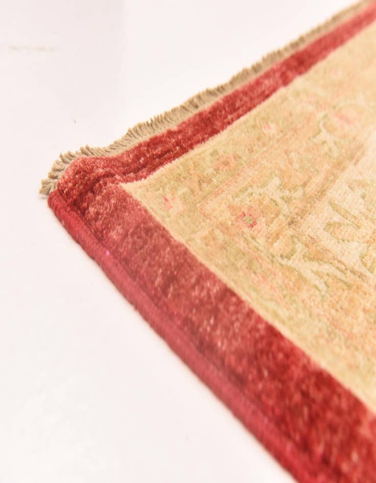 Detail image of  8' 2 x 9' 8  Hand Knotted Peshawar Ziegler Rug