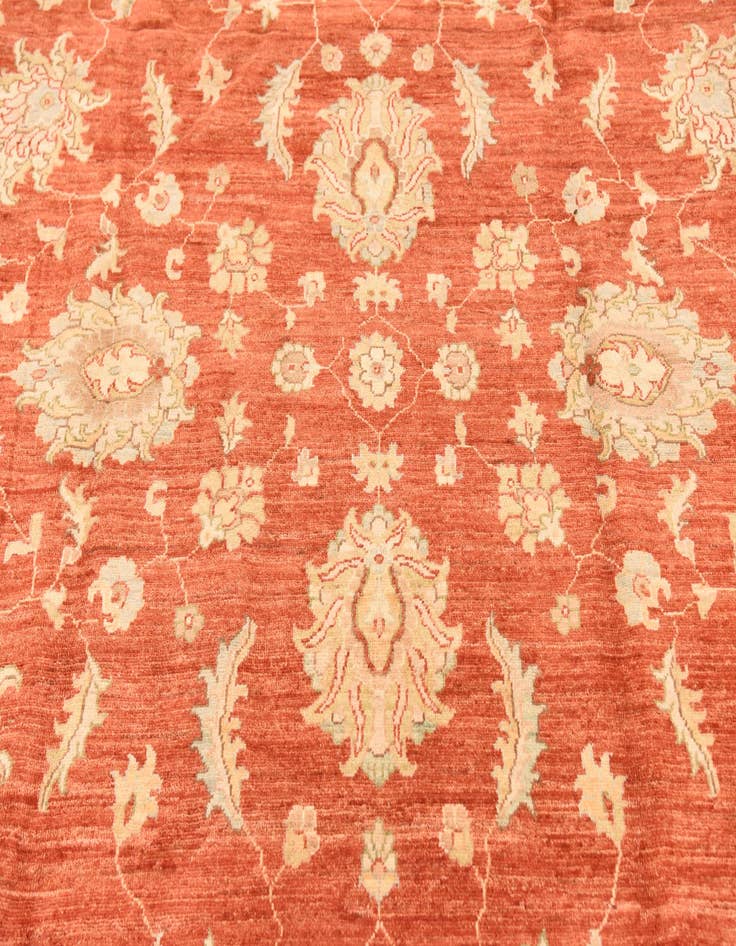 Detail image of  8' 4 x 9' 9  Hand Knotted Peshawar Ziegler Rug