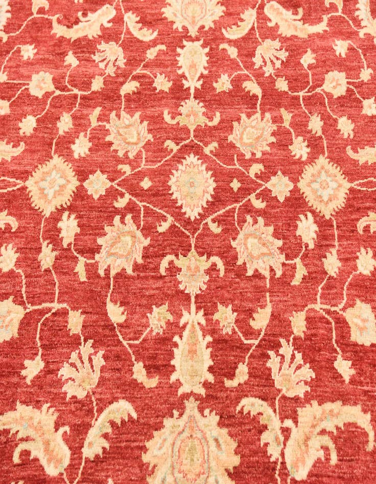 Detail image of  8' 1 x 9' 7  Hand Knotted Peshawar Ziegler Rug