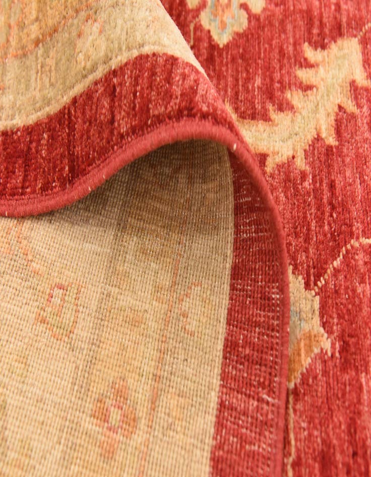 Detail image of  8' 3 x 9' 10  Hand Knotted Peshawar Ziegler Rug