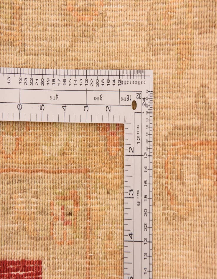 Detail image of  8' 3 x 9' 10  Hand Knotted Peshawar Ziegler Rug