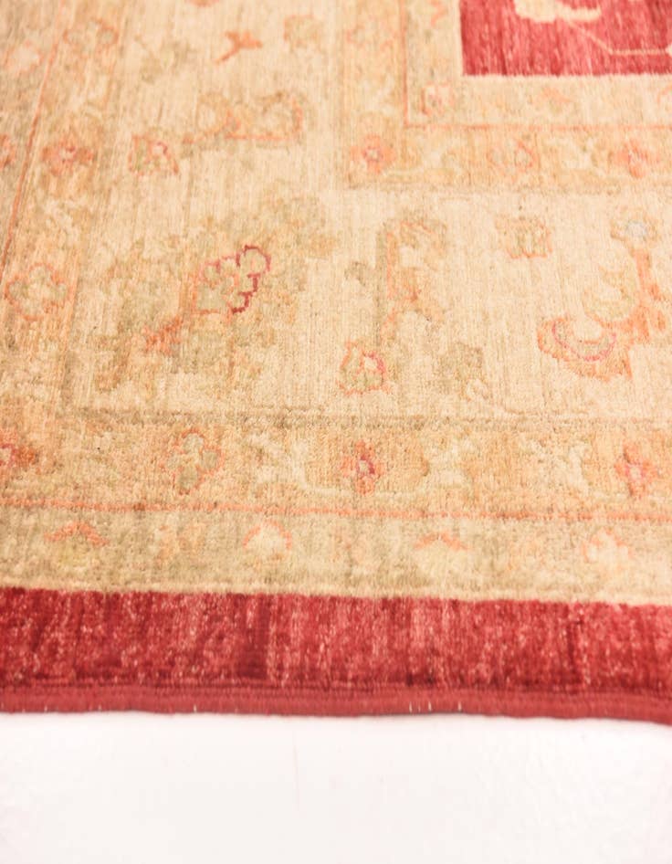 Detail image of  8' 3 x 9' 10  Hand Knotted Peshawar Ziegler Rug