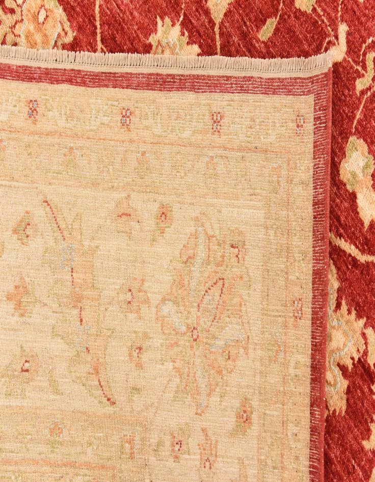 Detail image of  8' 3 x 9' 8  Hand Knotted Peshawar Ziegler Rug