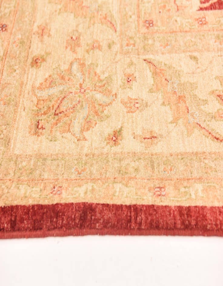 Detail image of  8' 3 x 9' 8  Hand Knotted Peshawar Ziegler Rug