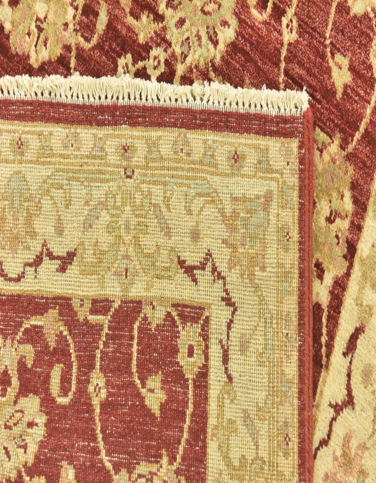 Detail image of  2' 7 x 4' 2  Hand Knotted Peshawar Ziegler Rug