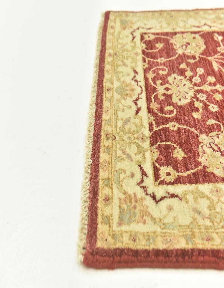 Detail image of  2' 7 x 4' 2  Hand Knotted Peshawar Ziegler Rug