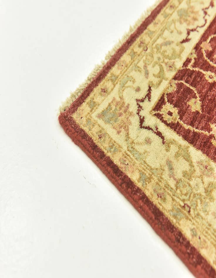 Detail image of  2' 7 x 4' 2  Hand Knotted Peshawar Ziegler Rug