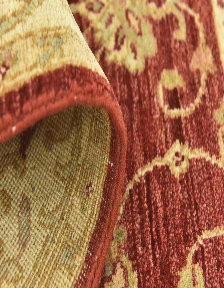 Detail image of  2' 7 x 4' 2  Hand Knotted Peshawar Ziegler Rug