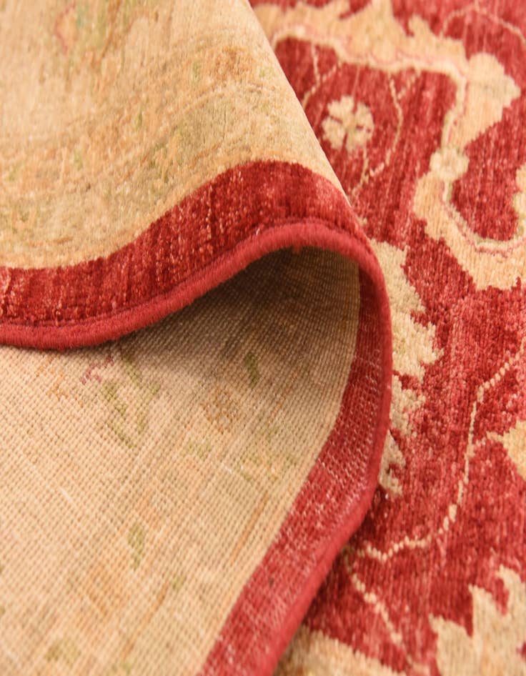 Detail image of  8' 3 x 11' 3  Hand Knotted Peshawar Ziegler Rug