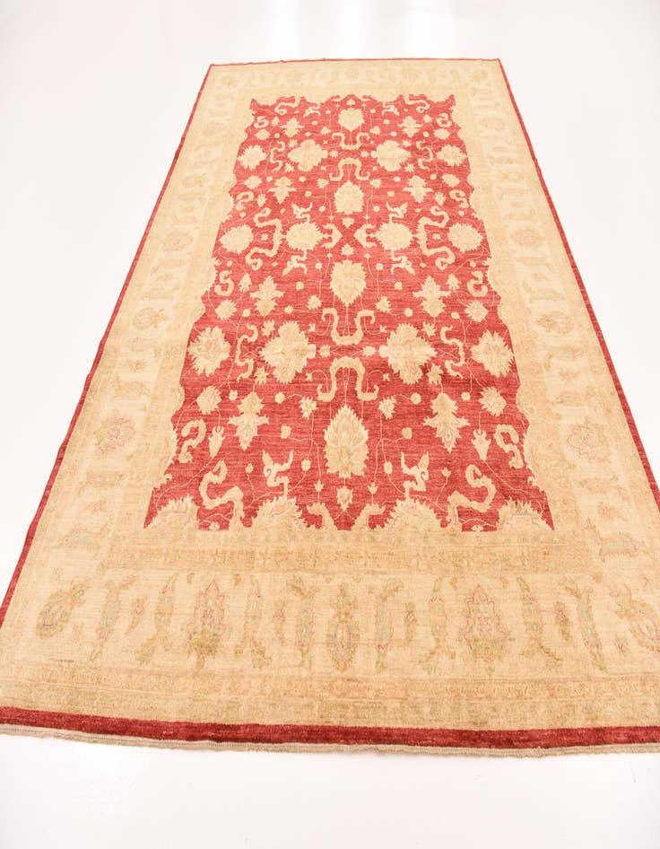 Detail image of  8' 3 x 11' 3  Hand Knotted Peshawar Ziegler Rug