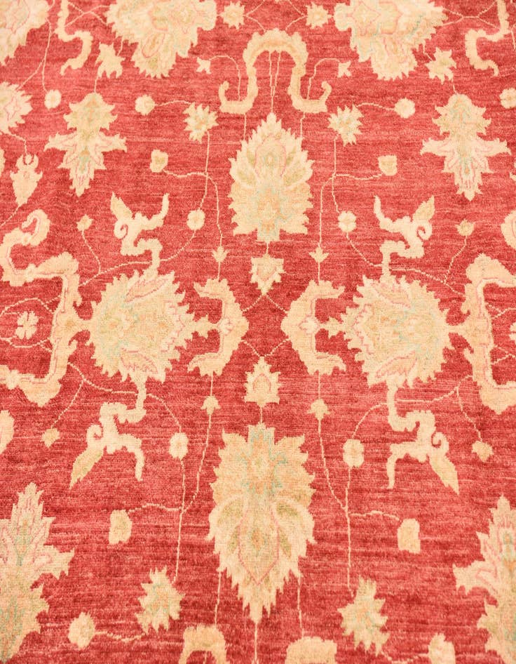 Detail image of  8' 3 x 11' 3  Hand Knotted Peshawar Ziegler Rug