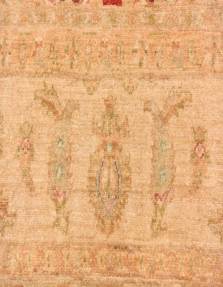 Detail image of  8' 3 x 11' 3  Hand Knotted Peshawar Ziegler Rug