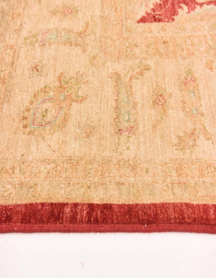 Detail image of  8' 3 x 11' 3  Hand Knotted Peshawar Ziegler Rug