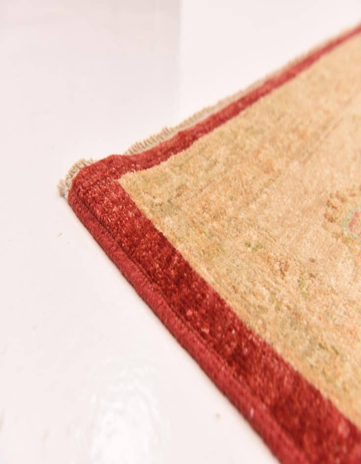 Detail image of  8' 3 x 11' 3  Hand Knotted Peshawar Ziegler Rug