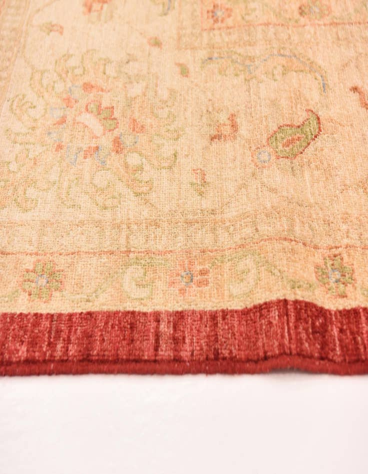 Detail image of  10' 2 x 16' 1  Hand Knotted Peshawar Ziegler Rug