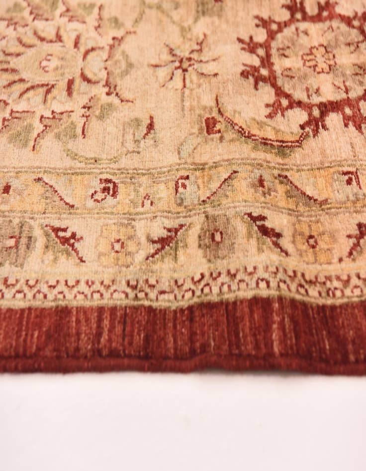 Detail image of  13' 4 x 17' 2  Hand Knotted Peshawar Ziegler Rug