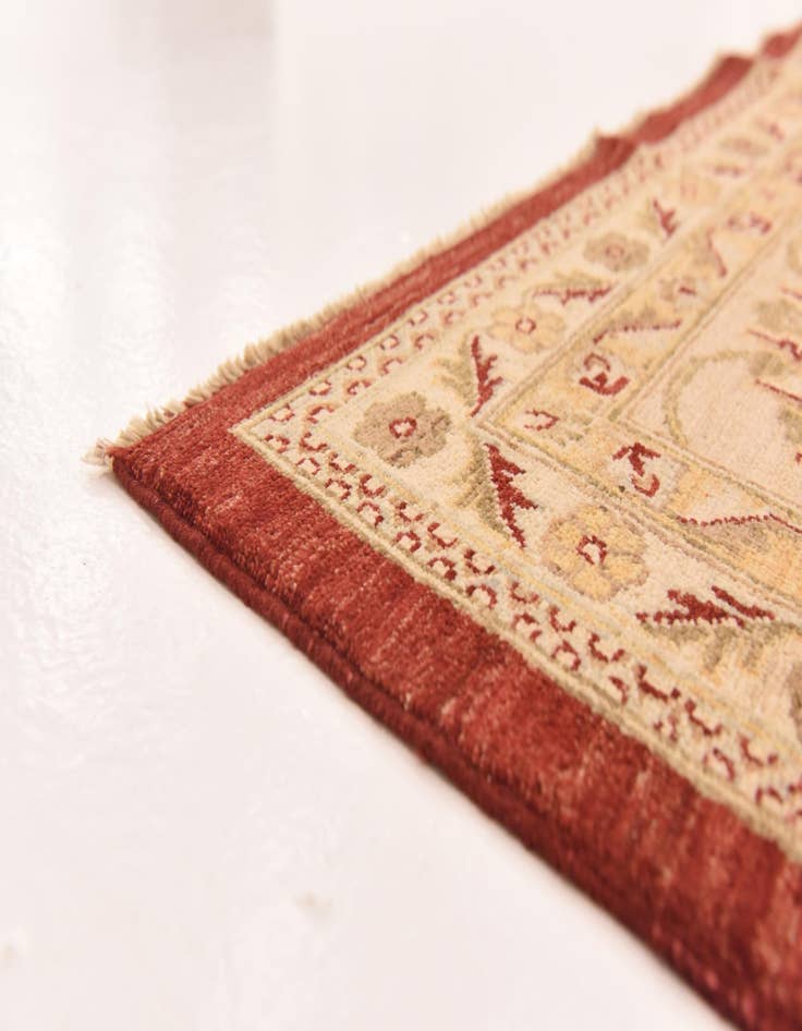 Detail image of  13' 4 x 17' 2  Hand Knotted Peshawar Ziegler Rug