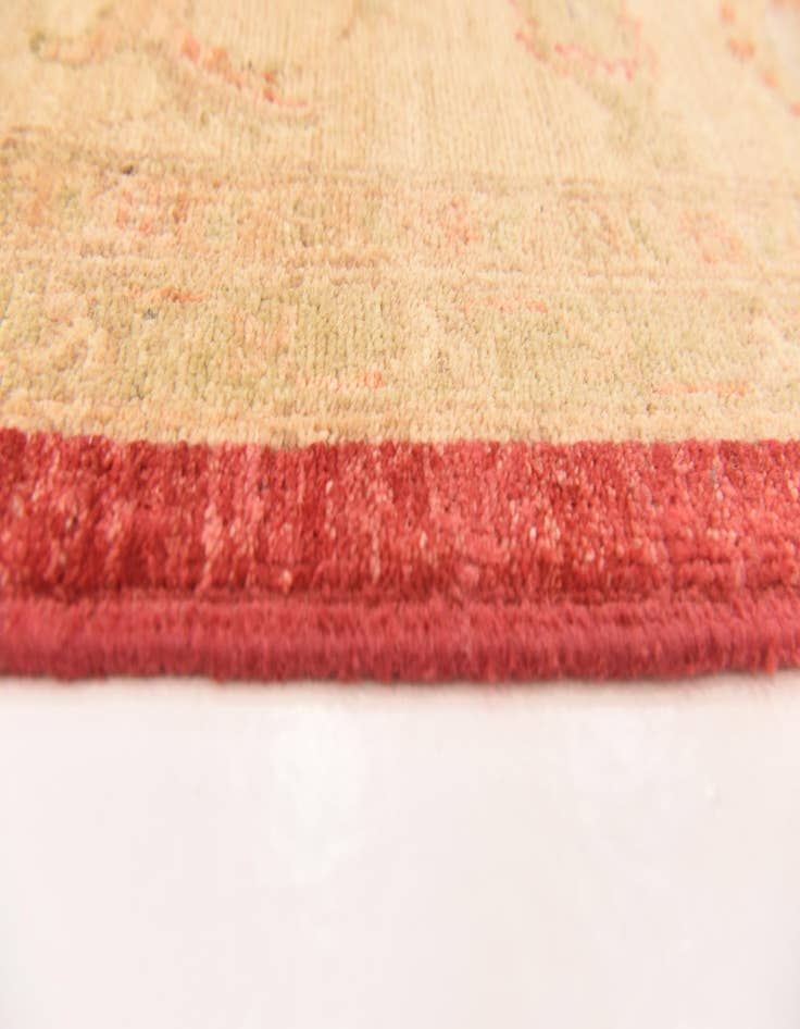 Detail image of  8' 3 x 11' 5  Hand Knotted Peshawar Ziegler Rug