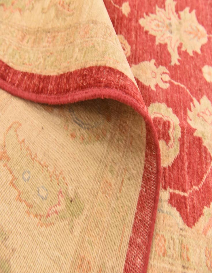 Detail image of  8' 3 x 11' 5  Hand Knotted Peshawar Ziegler Rug