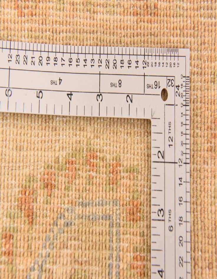 Detail image of  8' 3 x 11' 5  Hand Knotted Peshawar Ziegler Rug