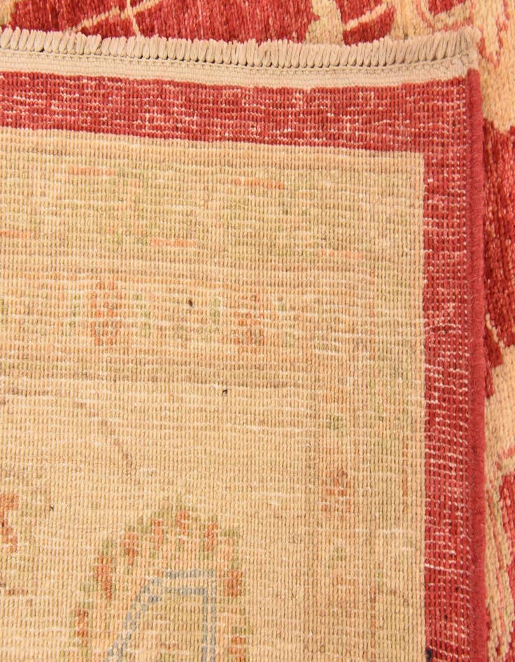 Detail image of  8' 3 x 11' 5  Hand Knotted Peshawar Ziegler Rug